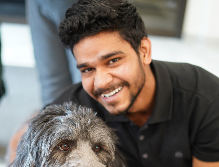 Therapy Dogs Downtown by Haritha Deepa Haridas